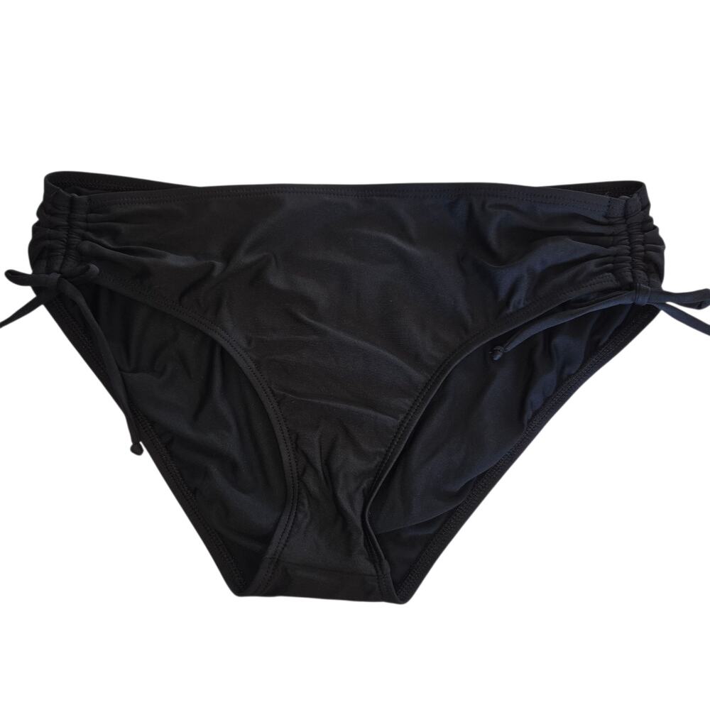 Next by Athena Good Karma Destination Bikini Bottom Sz Large in Black NWOT - Picture 2 of 8